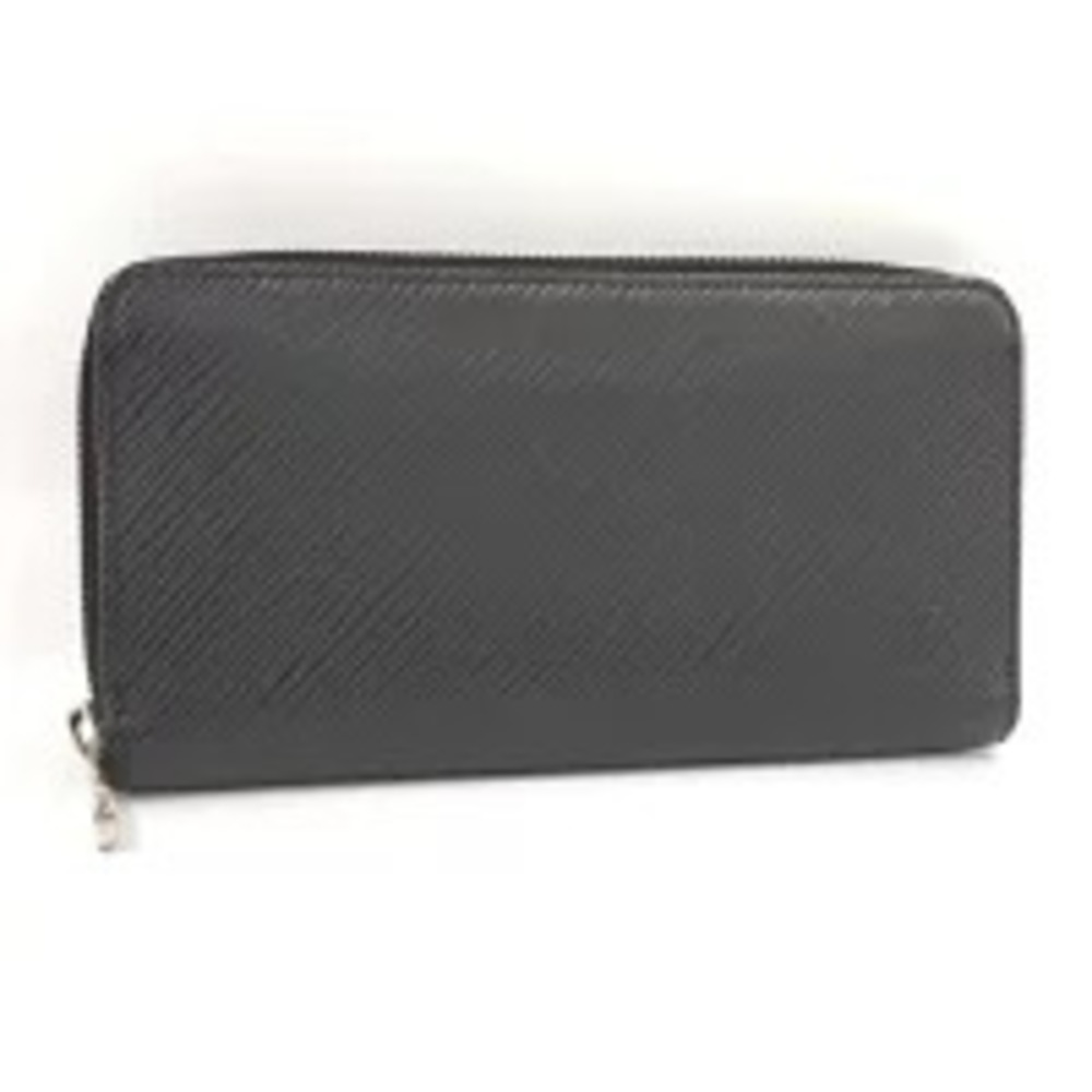 LOUIS VUITTON Zippy Wallet Epi Noir Black Pink